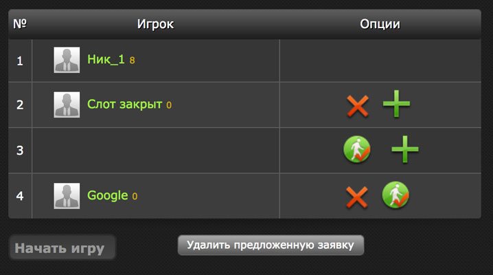 Игрок присоединился к заявке Деберца